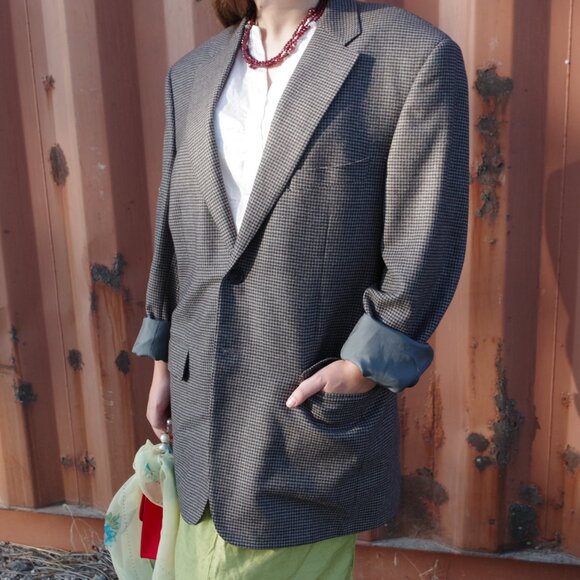 Men's Wool Dress Jacket - Picture 13 of 16